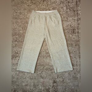 Women's Offline Wide Leg Cream Pants